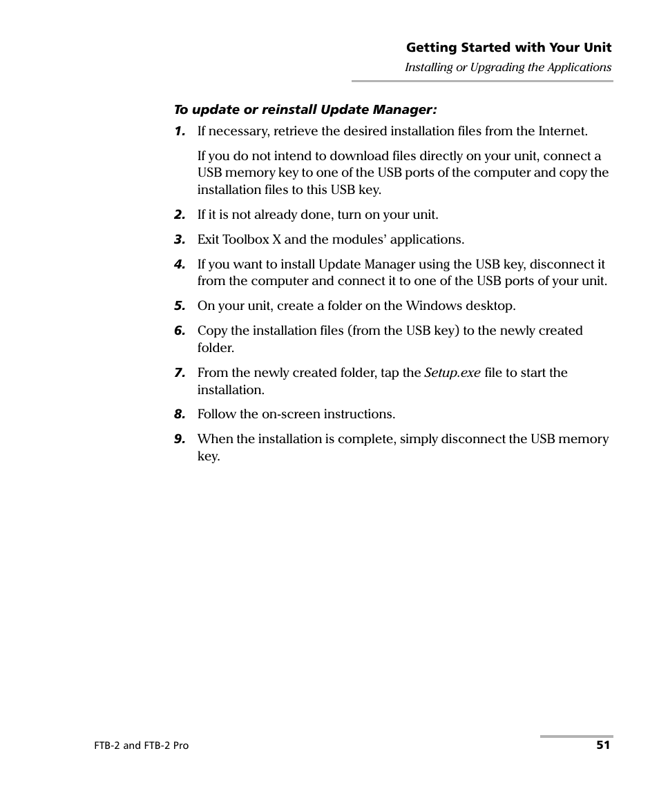 EXFO FTB-2 User Manual | Page 61 / 443