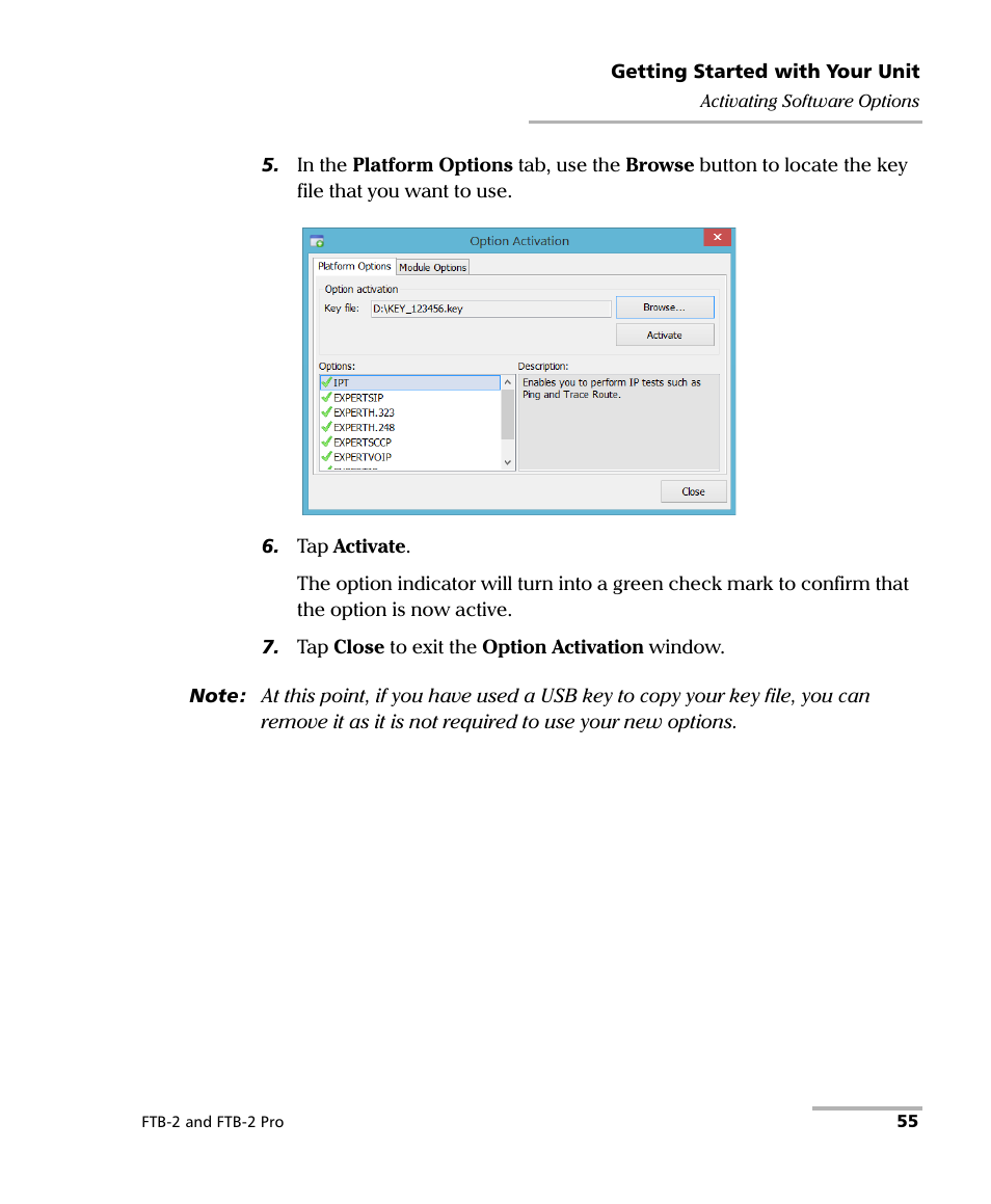 EXFO FTB-2 User Manual | Page 65 / 443