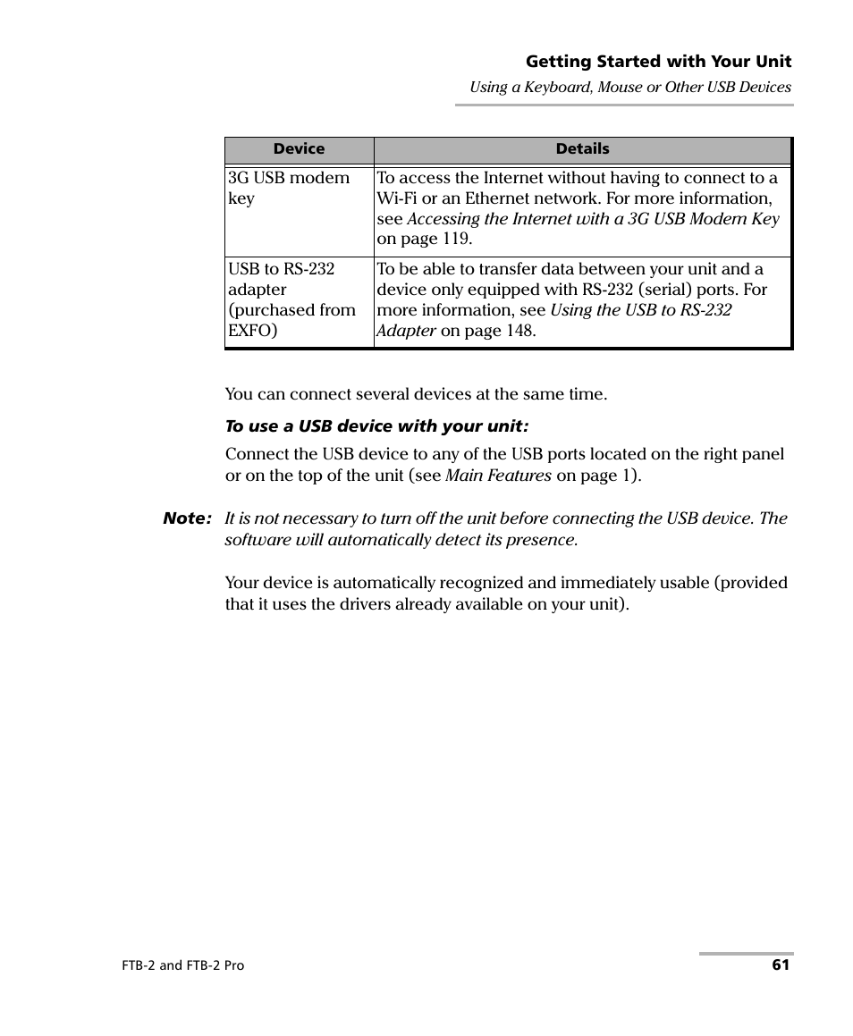 EXFO FTB-2 User Manual | Page 71 / 443