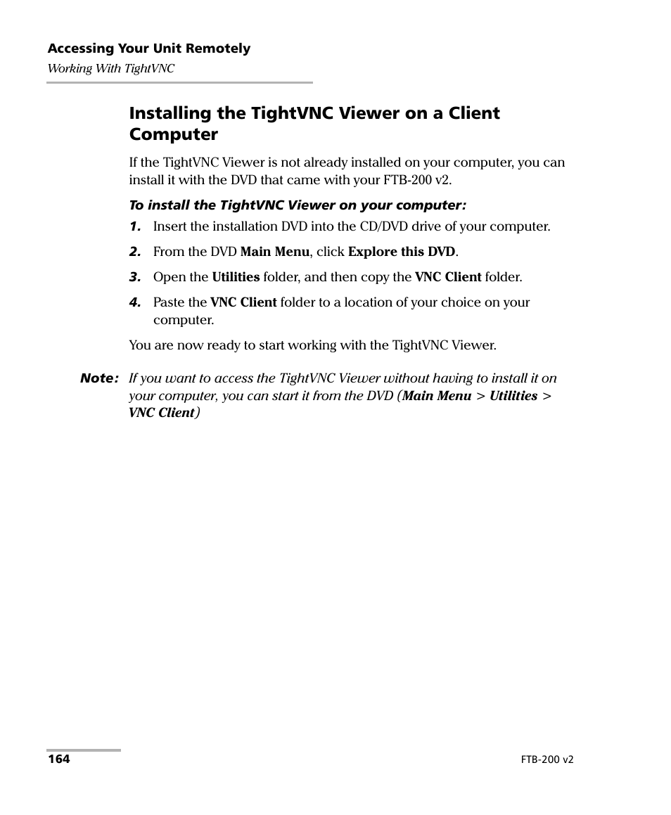 EXFO FTB-200 v2 Compact Modular Platform User Manual | Page 174 / 222