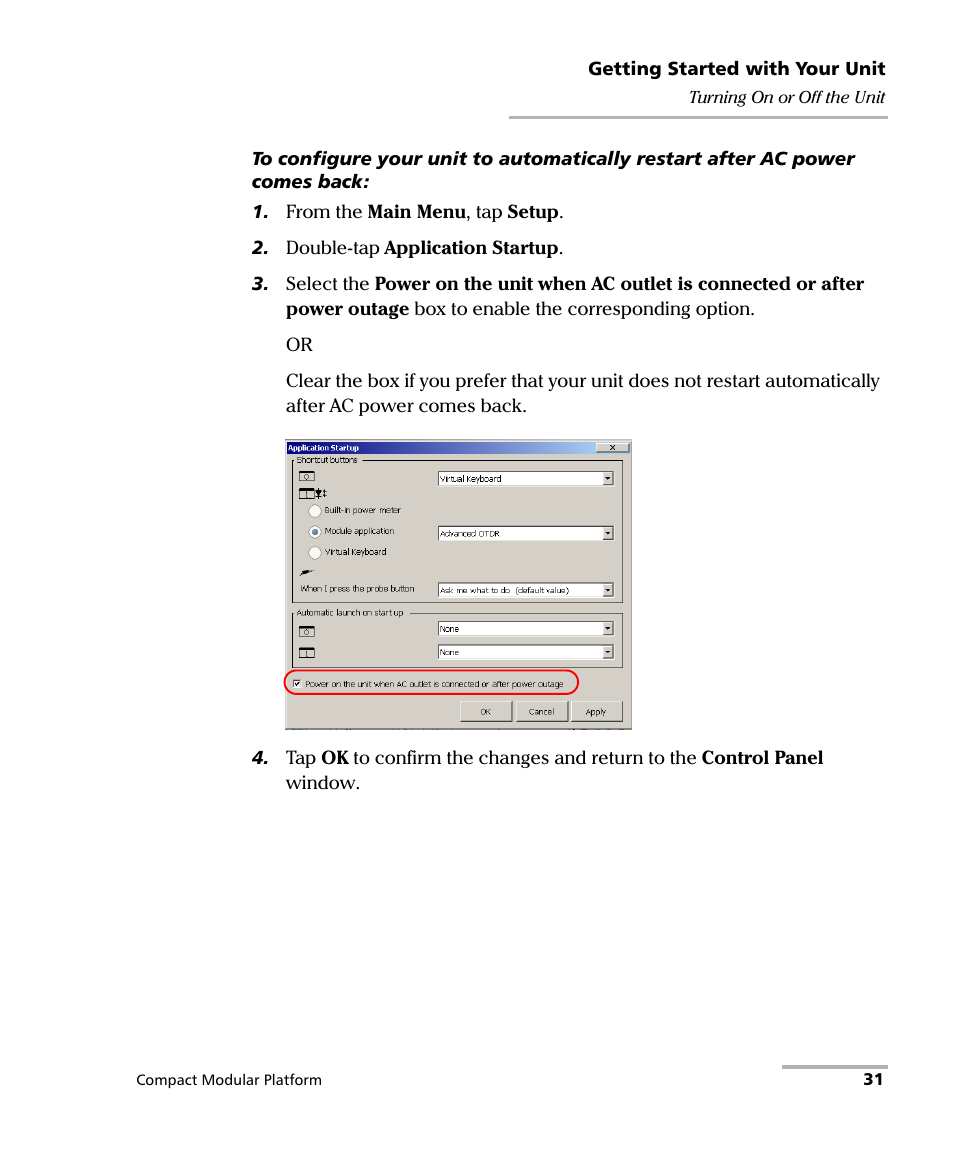 EXFO FTB-200 v2 Compact Modular Platform User Manual | Page 41 / 222