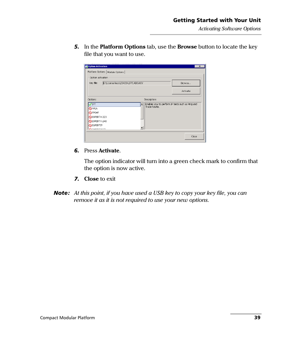 EXFO FTB-200 v2 Compact Modular Platform User Manual | Page 49 / 222