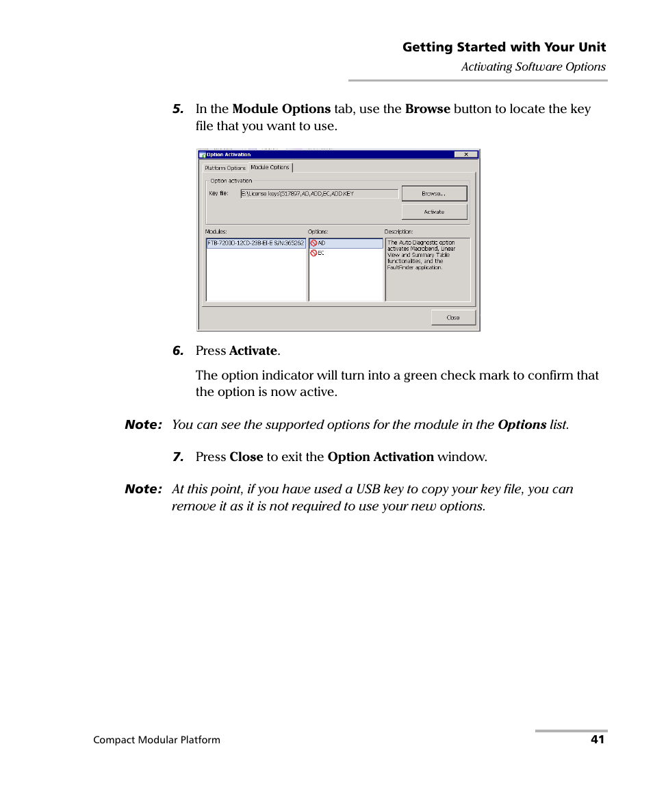 EXFO FTB-200 v2 Compact Modular Platform User Manual | Page 51 / 222