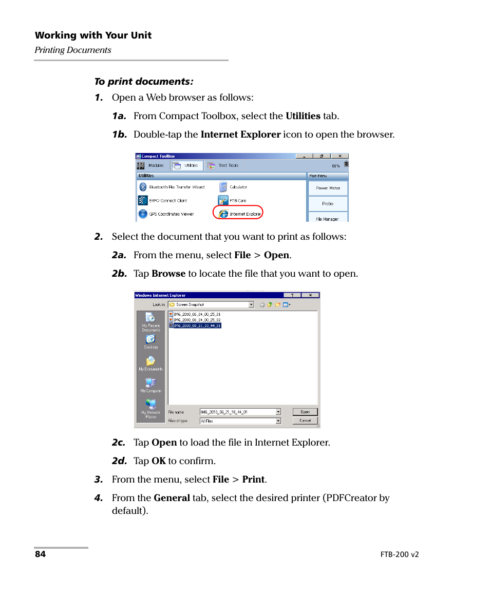 EXFO FTB-200 v2 Compact Modular Platform User Manual | Page 94 / 222