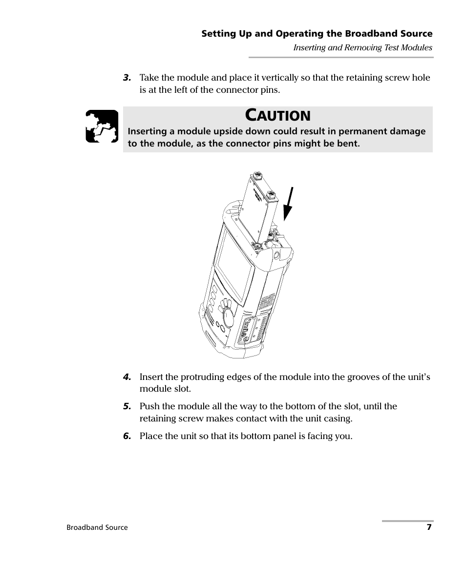 Aution | EXFO FTB-2200 for FTB-200 v2 User Manual | Page 11 / 41