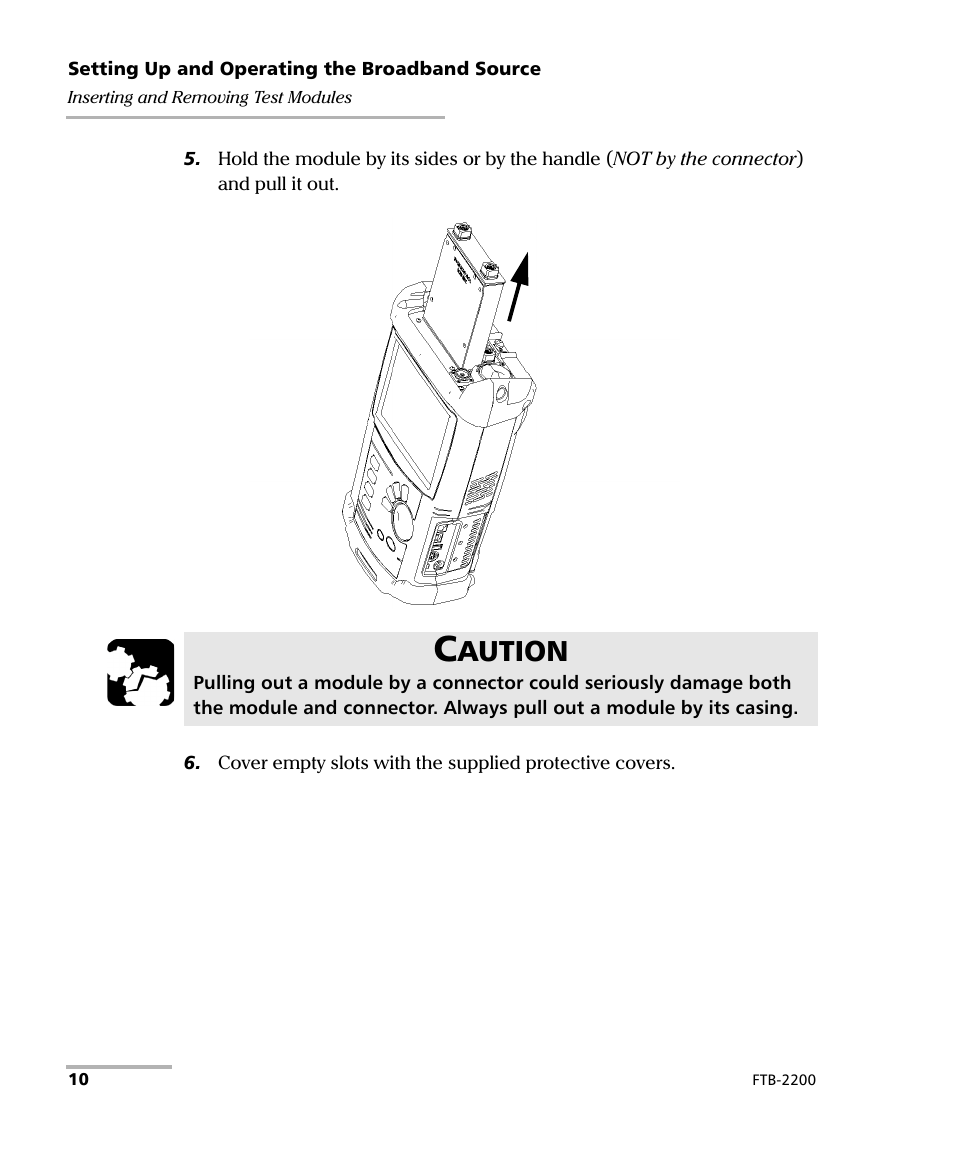 Aution | EXFO FTB-2200 for FTB-200 v2 User Manual | Page 14 / 41