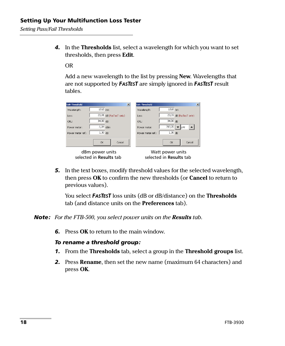 EXFO FTB-3930 MultiTest User Manual | Page 24 / 101