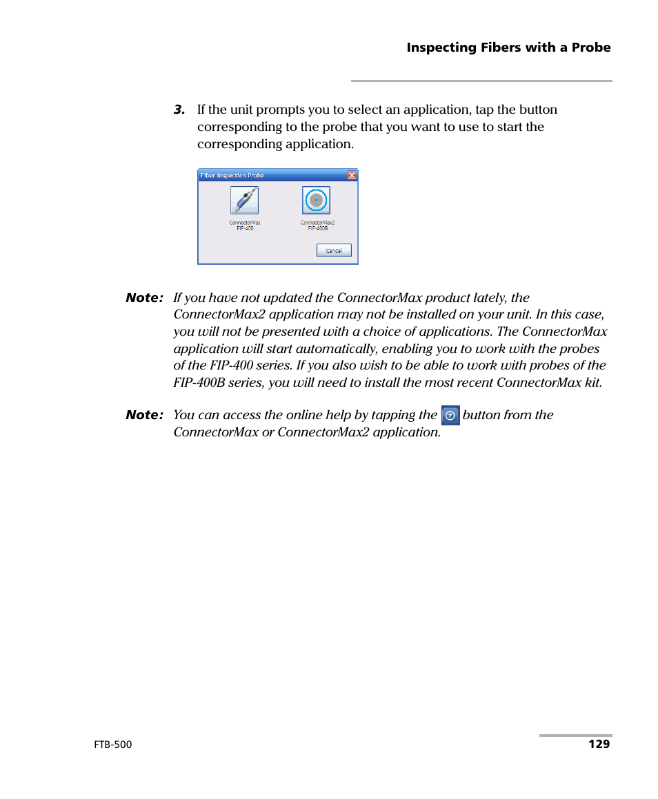 EXFO FTB-500 (Window XP) User Manual | Page 139 / 405