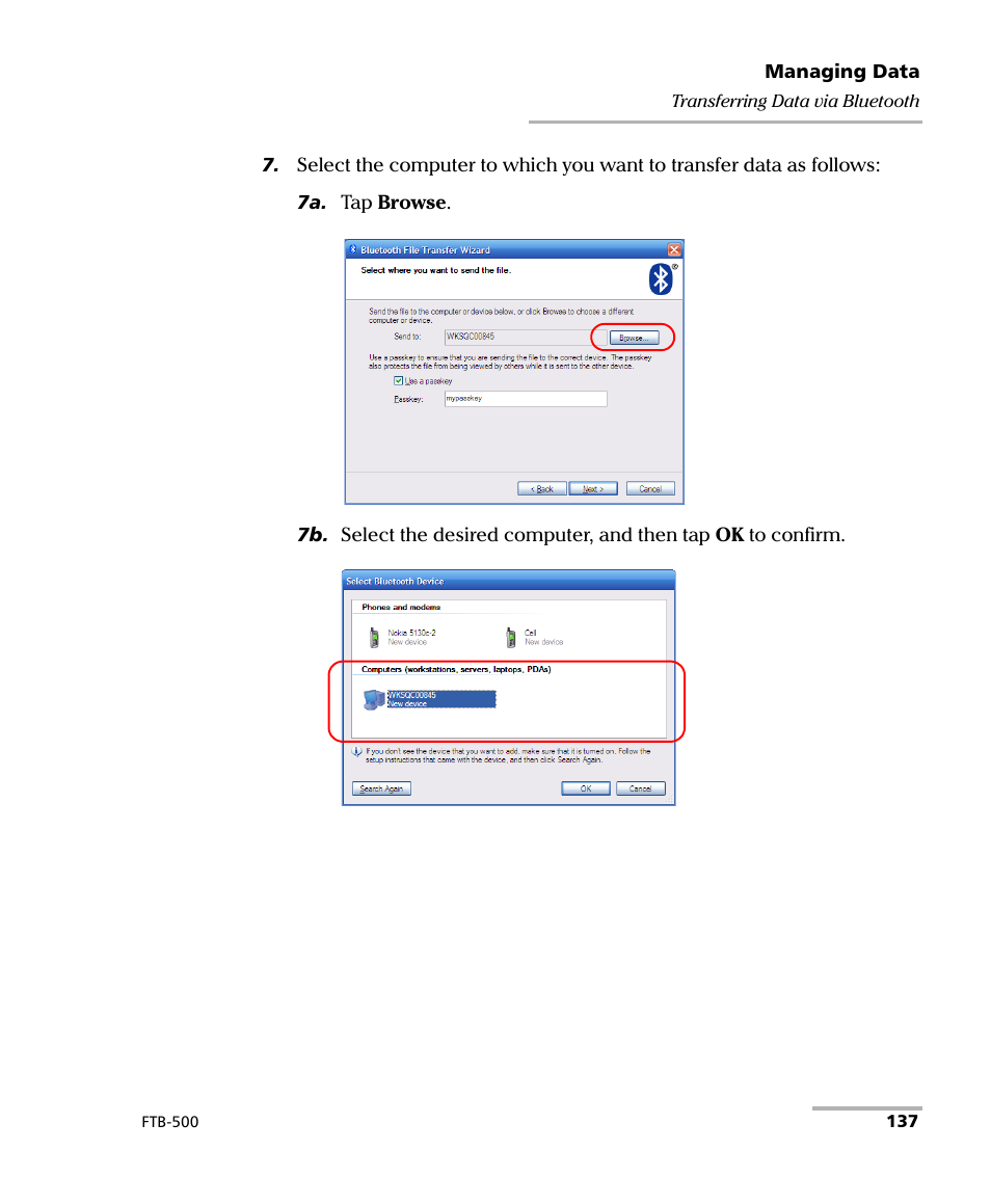 EXFO FTB-500 (Window XP) User Manual | Page 147 / 405