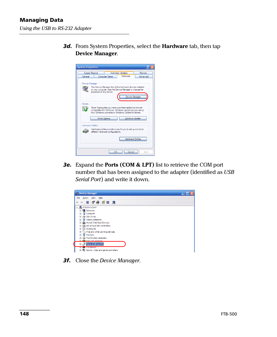 EXFO FTB-500 (Window XP) User Manual | Page 158 / 405