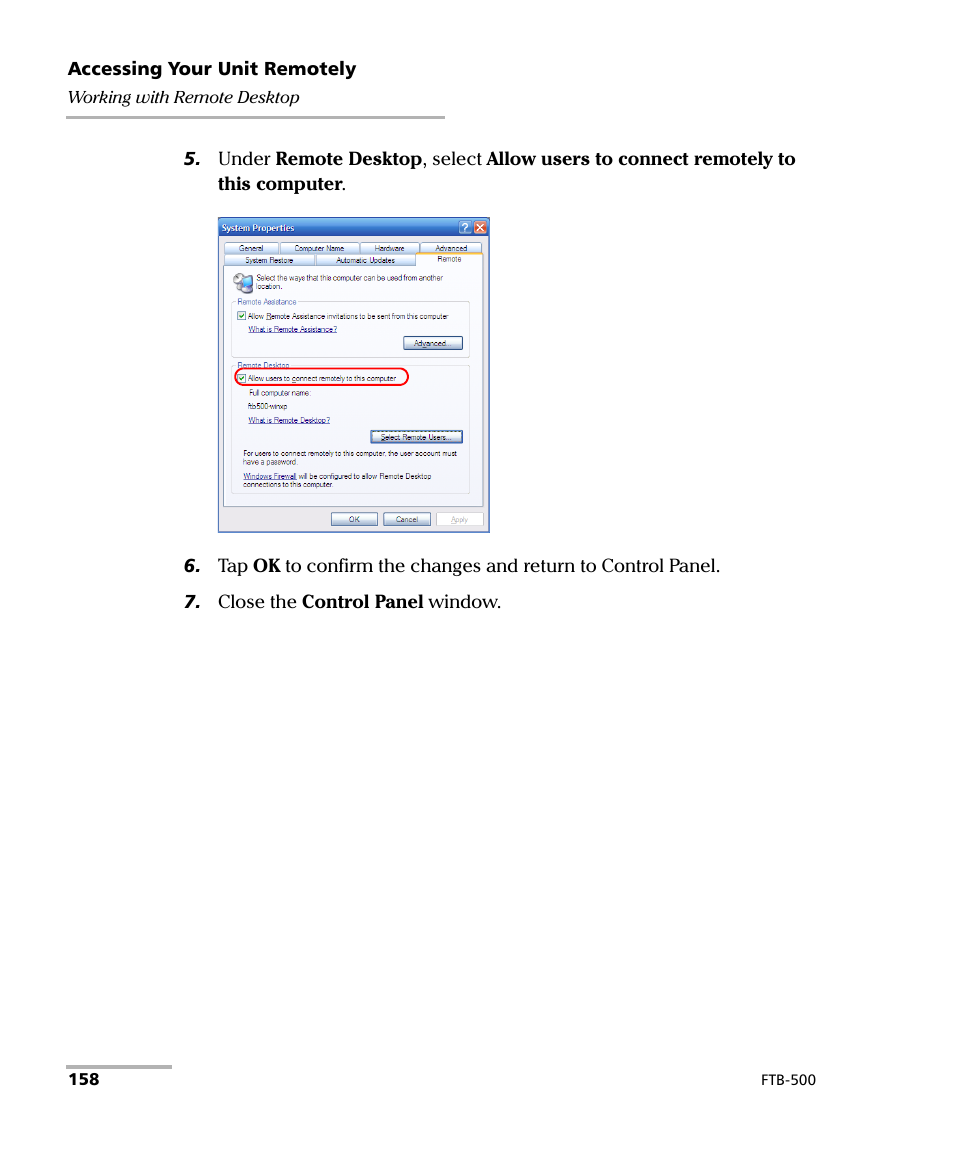 EXFO FTB-500 (Window XP) User Manual | Page 168 / 405