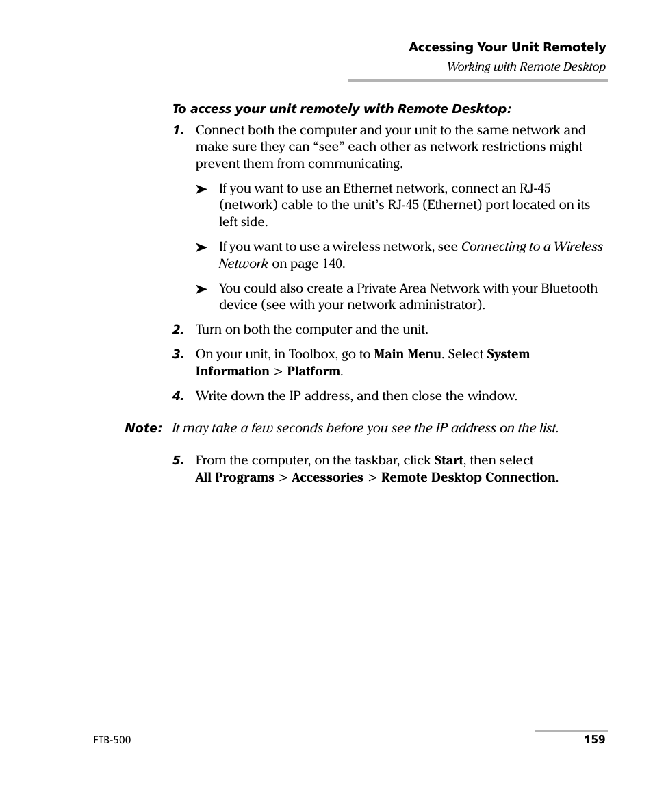 EXFO FTB-500 (Window XP) User Manual | Page 169 / 405