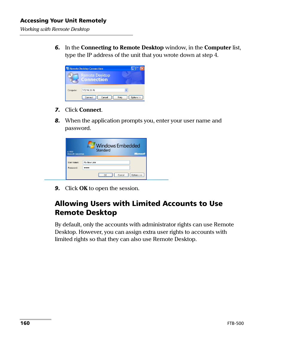 EXFO FTB-500 (Window XP) User Manual | Page 170 / 405