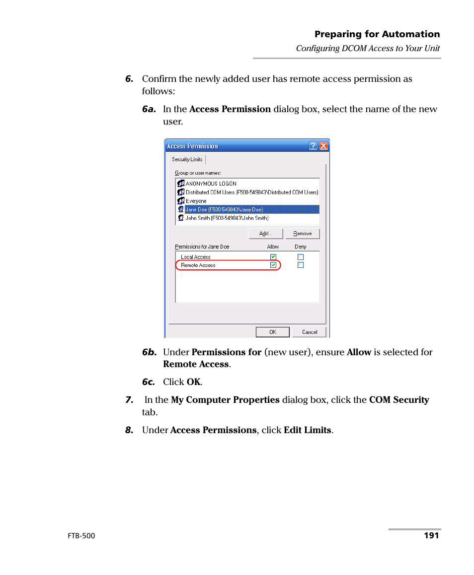 EXFO FTB-500 (Window XP) User Manual | Page 201 / 405