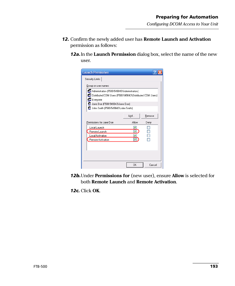 EXFO FTB-500 (Window XP) User Manual | Page 203 / 405