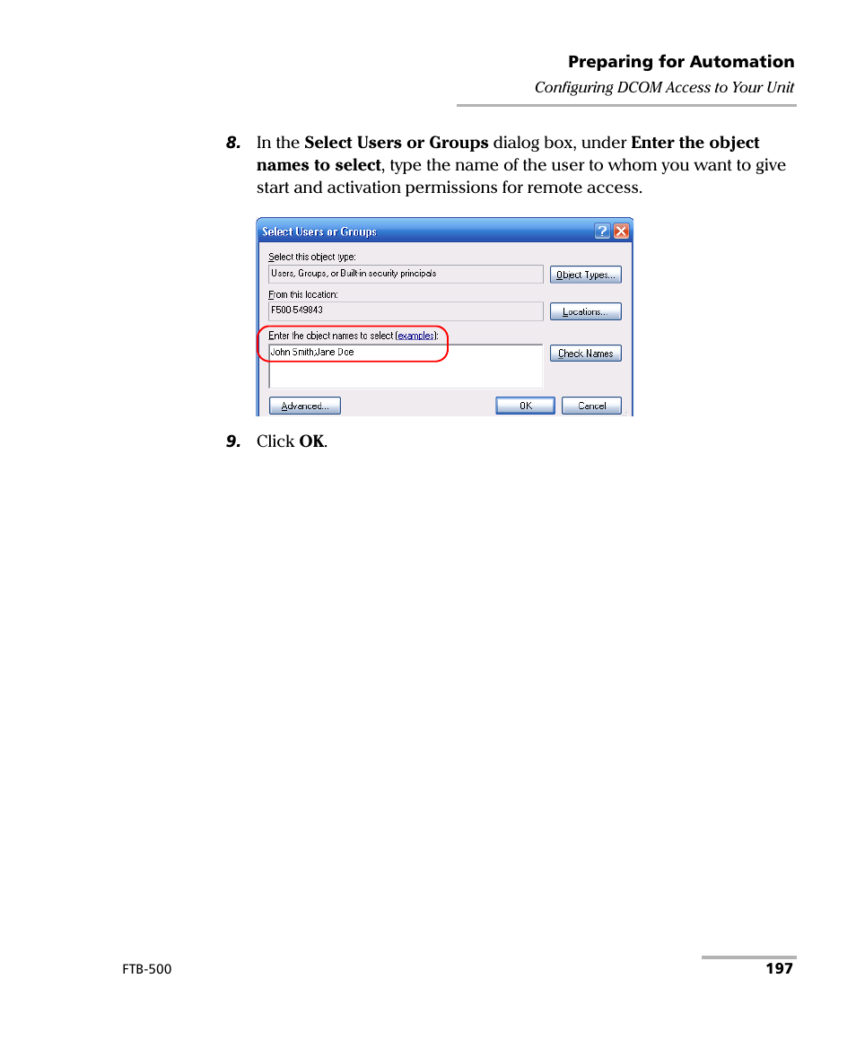 EXFO FTB-500 (Window XP) User Manual | Page 207 / 405