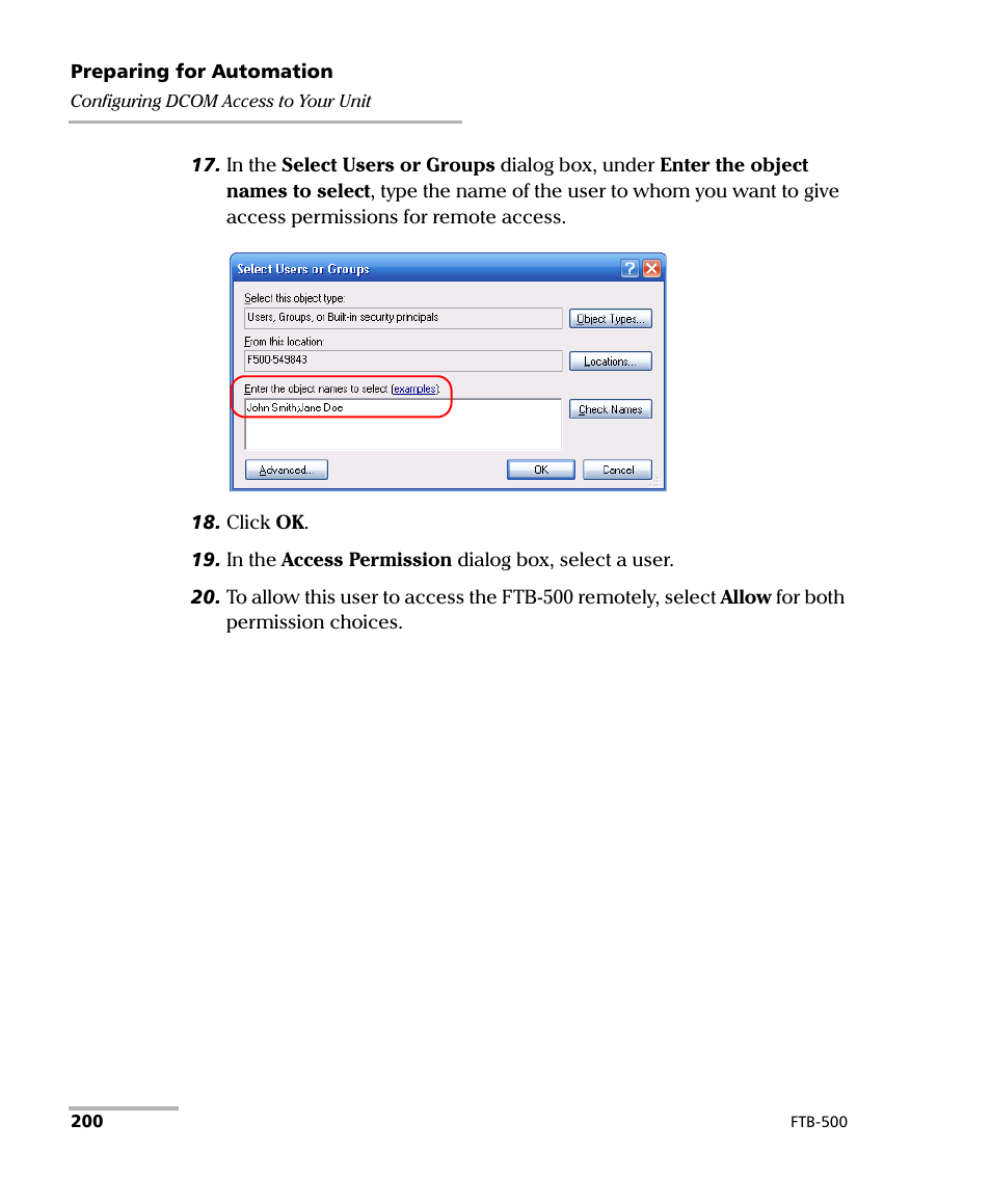 EXFO FTB-500 (Window XP) User Manual | Page 210 / 405