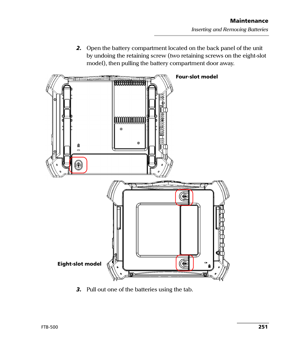 EXFO FTB-500 (Window XP) User Manual | Page 261 / 405