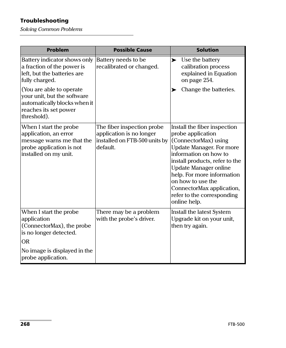 EXFO FTB-500 (Window XP) User Manual | Page 278 / 405