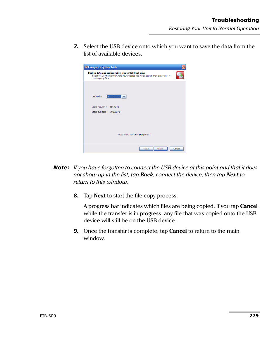 EXFO FTB-500 (Window XP) User Manual | Page 289 / 405