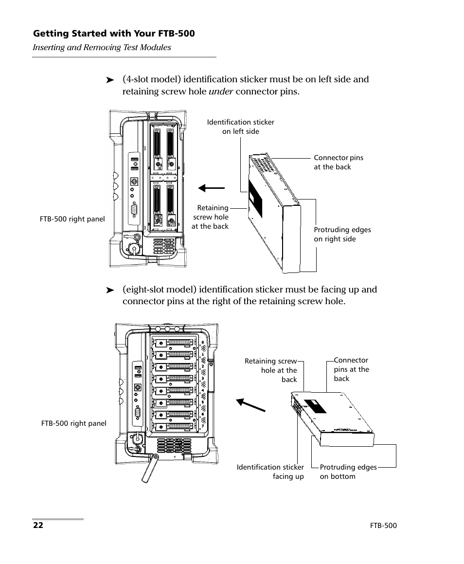 EXFO FTB-500 (Window XP) User Manual | Page 32 / 405