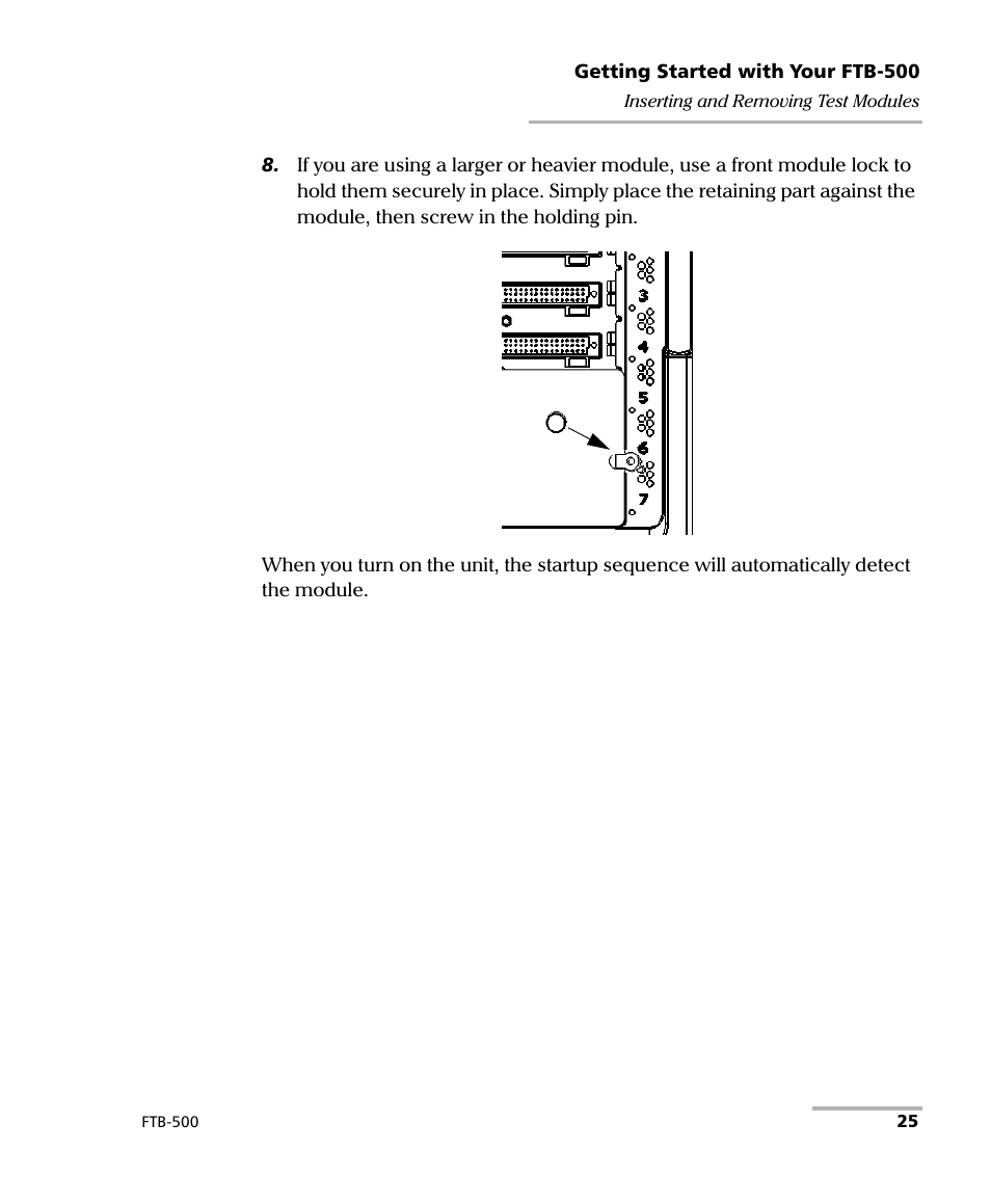 EXFO FTB-500 (Window XP) User Manual | Page 35 / 405