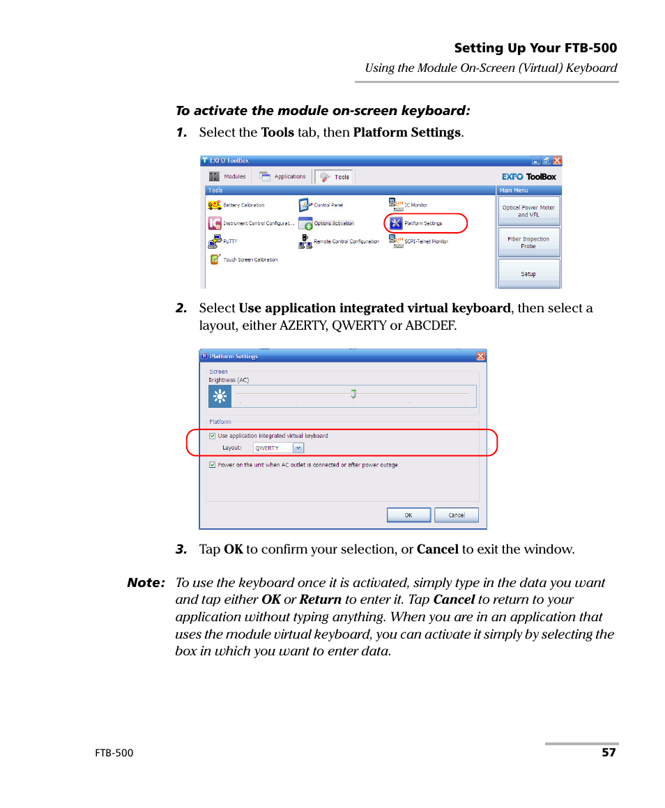EXFO FTB-500 (Window XP) User Manual | Page 67 / 405