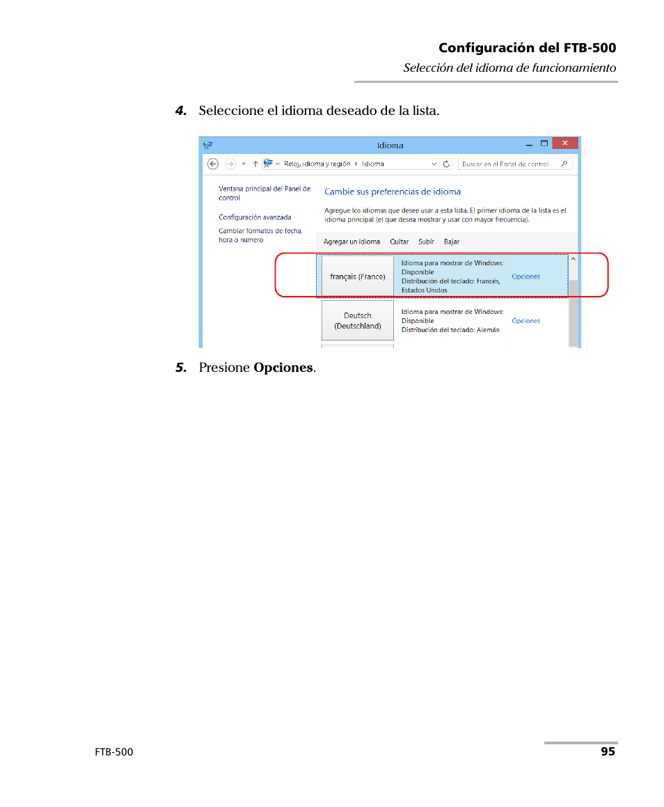 EXFO FTB-500 (Window XP) User Manual | Page 103 / 477