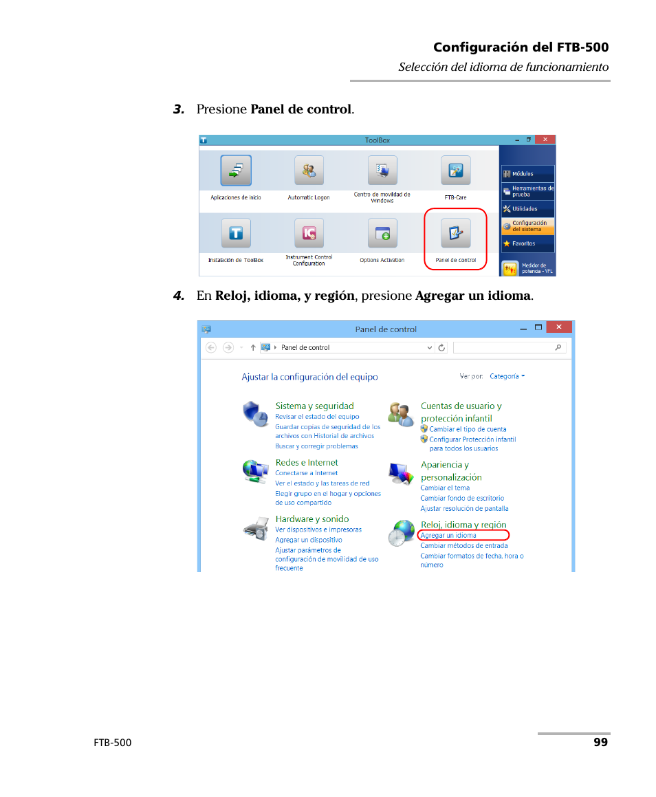 EXFO FTB-500 (Window XP) User Manual | Page 107 / 477