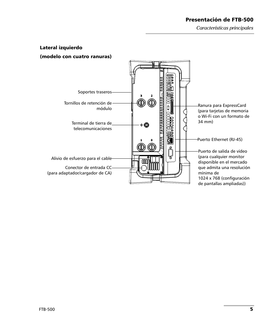 EXFO FTB-500 (Window XP) User Manual | Page 13 / 477