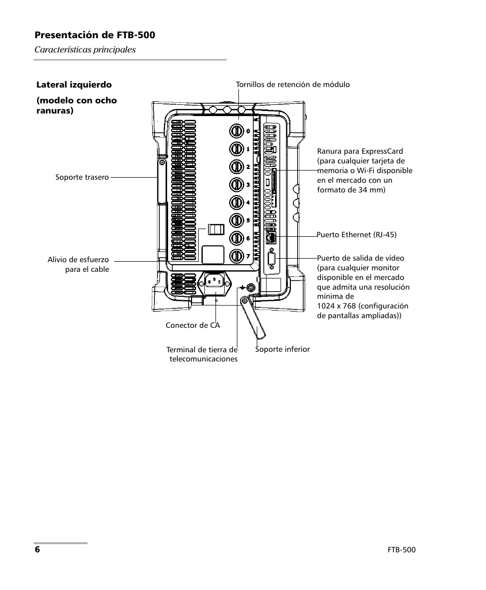 EXFO FTB-500 (Window XP) User Manual | Page 14 / 477