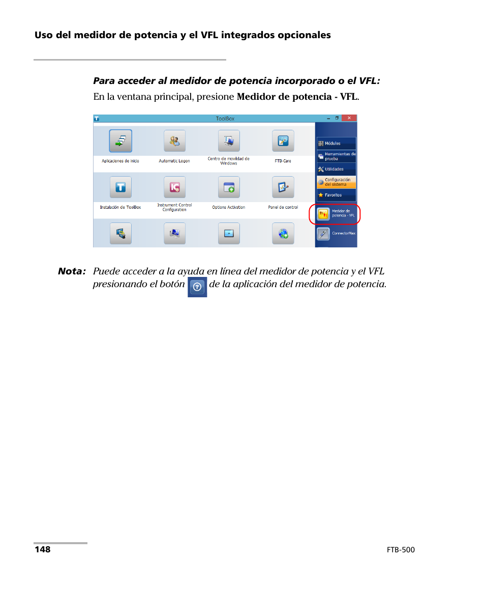 EXFO FTB-500 (Window XP) User Manual | Page 156 / 477