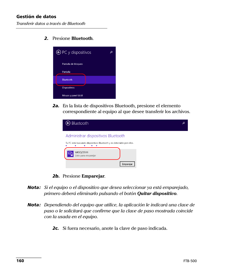 EXFO FTB-500 (Window XP) User Manual | Page 168 / 477