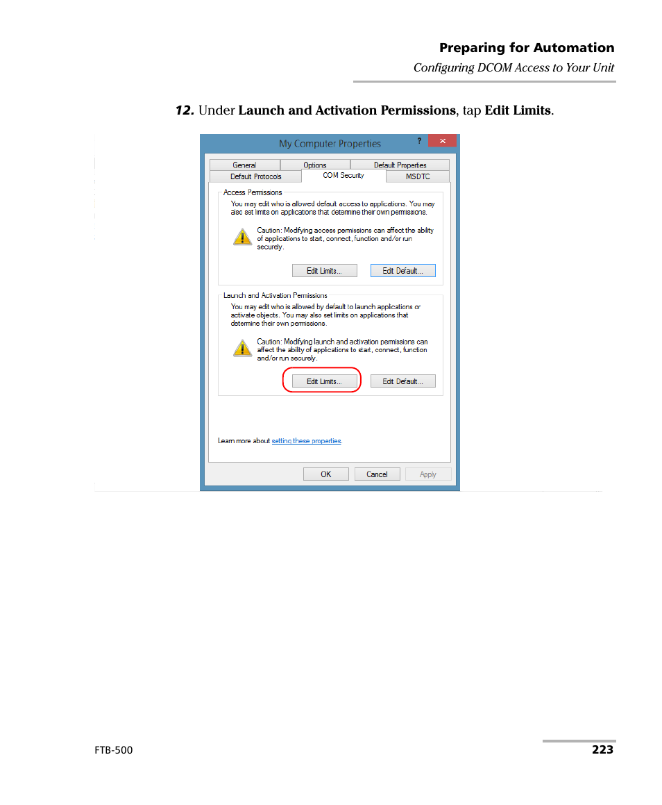 EXFO FTB-500 (Window XP) User Manual | Page 231 / 477