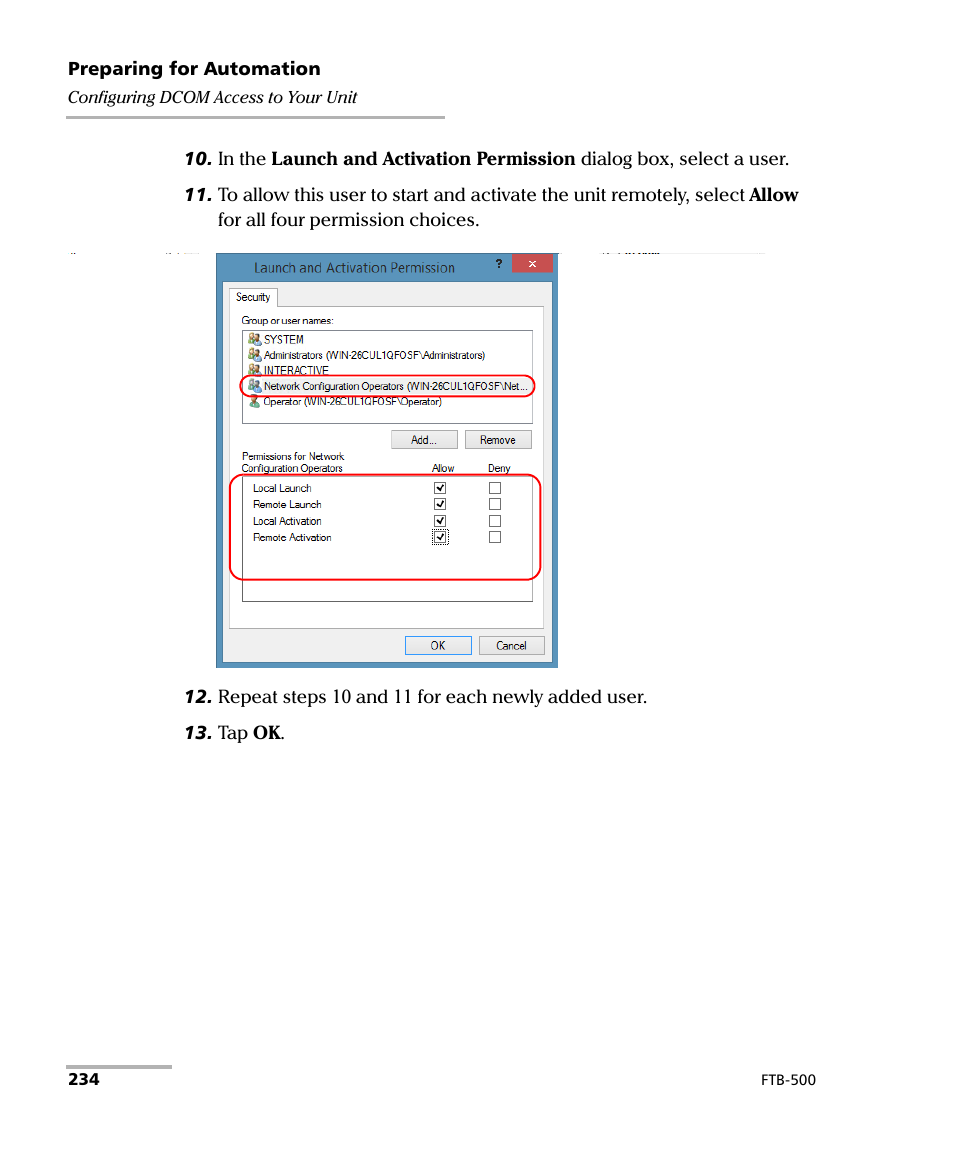 EXFO FTB-500 (Window XP) User Manual | Page 242 / 477
