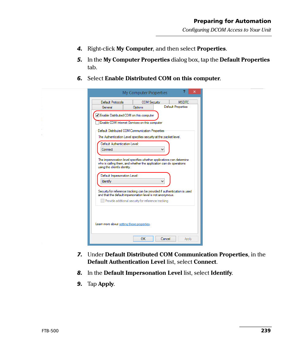 EXFO FTB-500 (Window XP) User Manual | Page 247 / 477