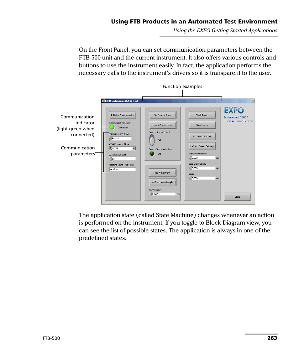 EXFO FTB-500 (Window XP) User Manual | Page 271 / 477