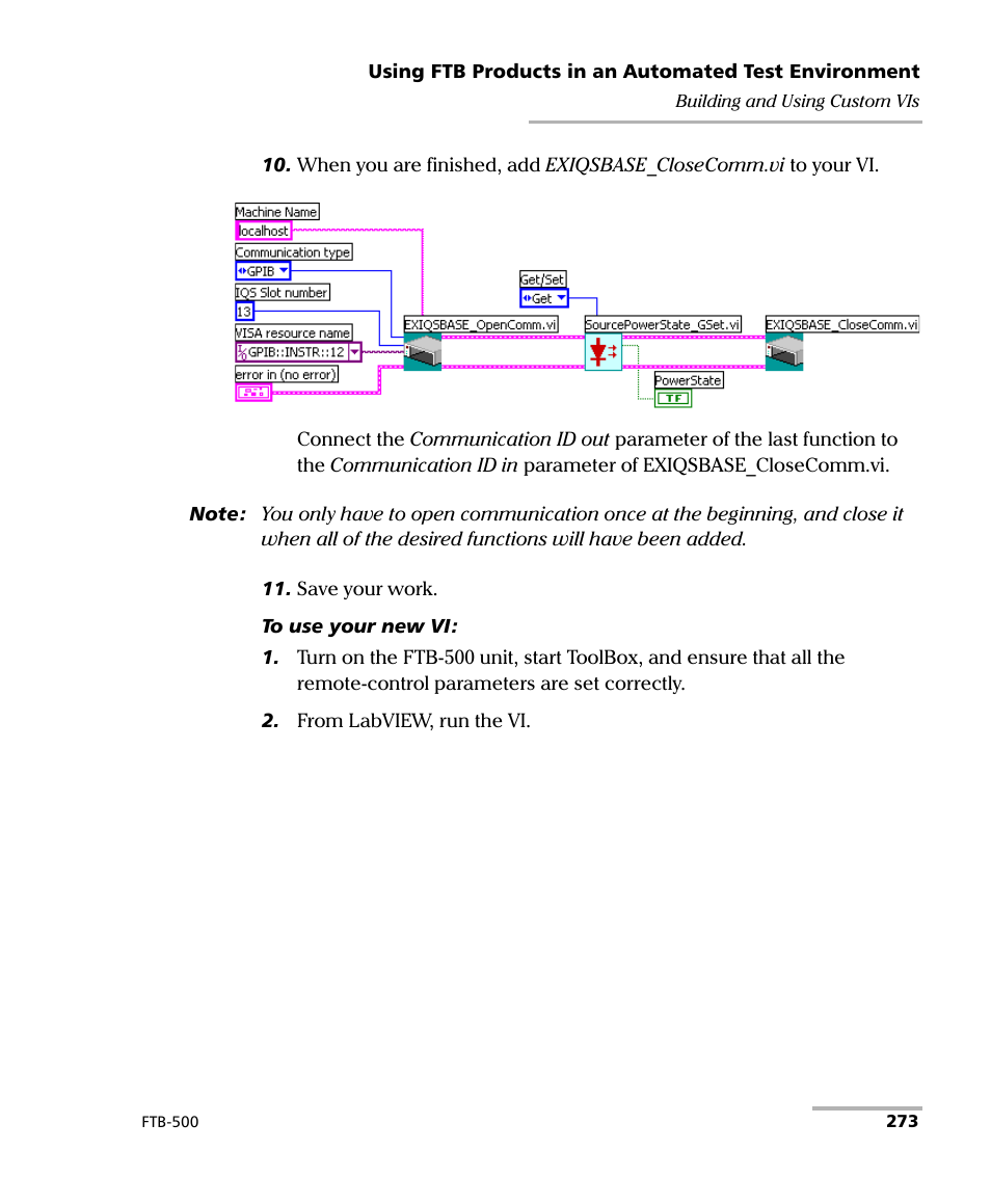 EXFO FTB-500 (Window XP) User Manual | Page 281 / 477