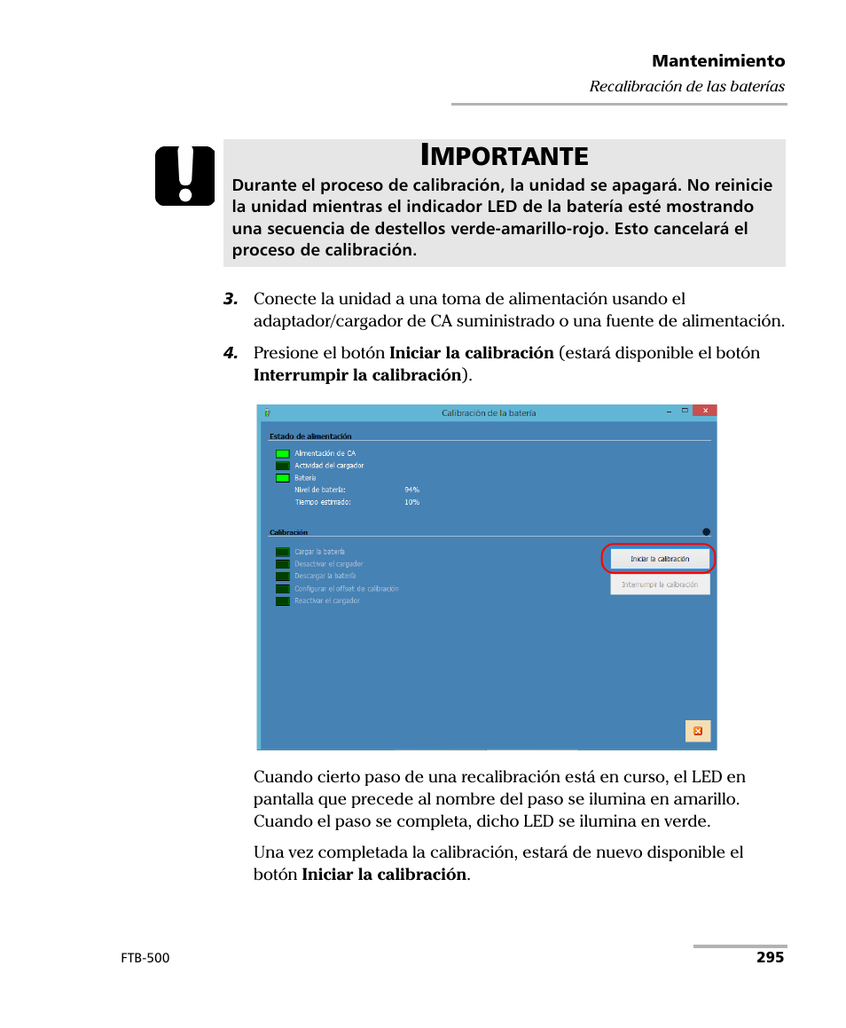 Mportante | EXFO FTB-500 (Window XP) User Manual | Page 303 / 477