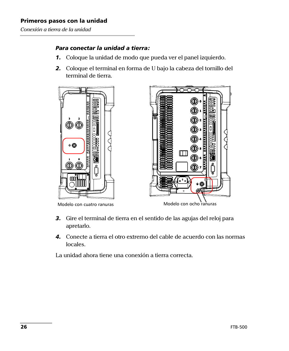 EXFO FTB-500 (Window XP) User Manual | Page 34 / 477