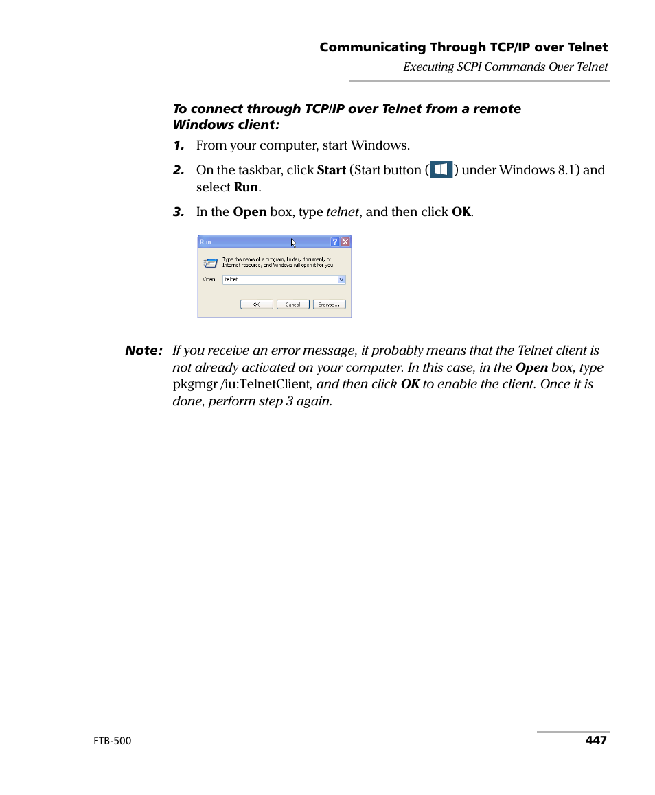 EXFO FTB-500 (Window XP) User Manual | Page 455 / 477