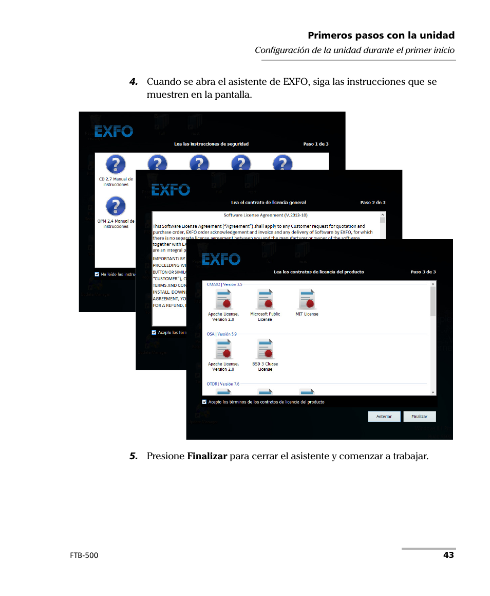 EXFO FTB-500 (Window XP) User Manual | Page 51 / 477