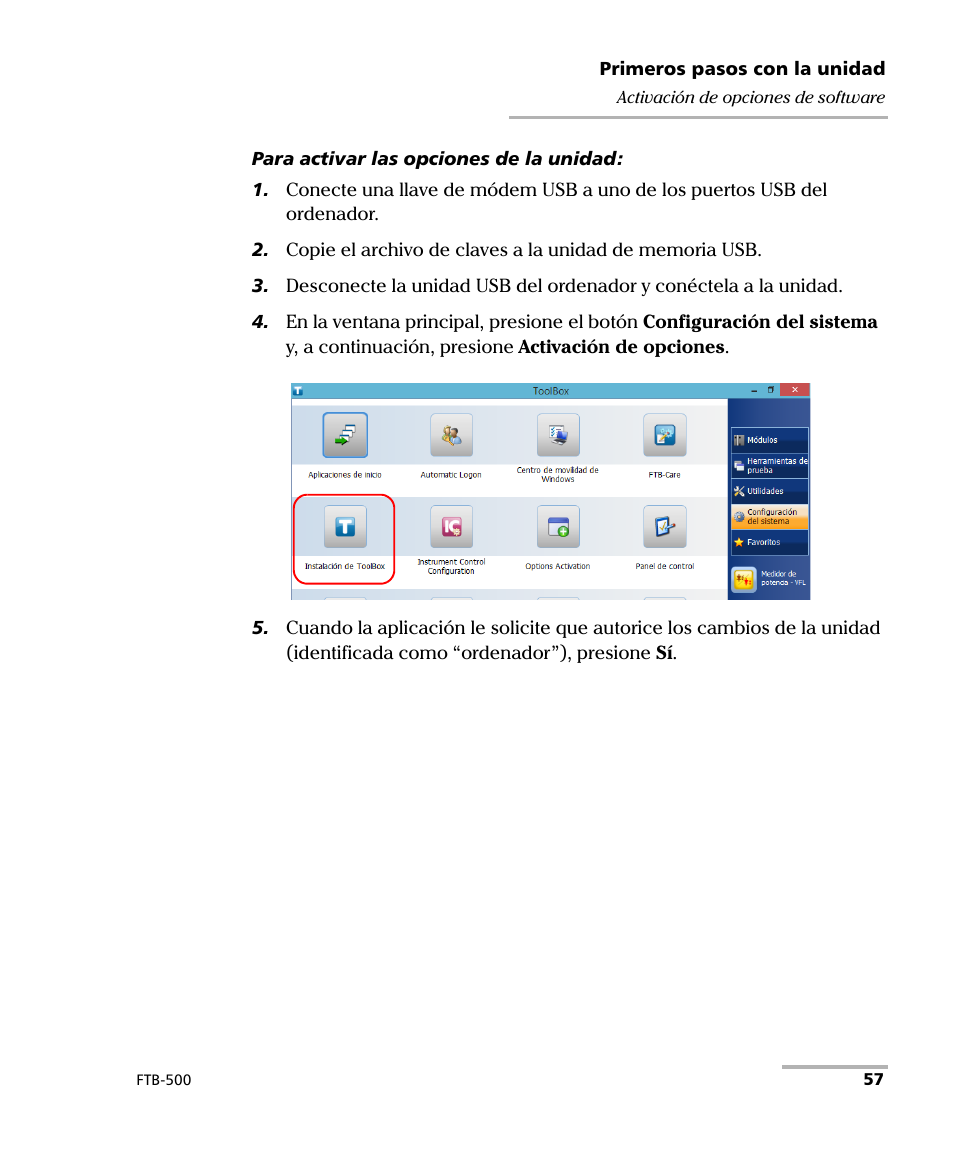 EXFO FTB-500 (Window XP) User Manual | Page 65 / 477