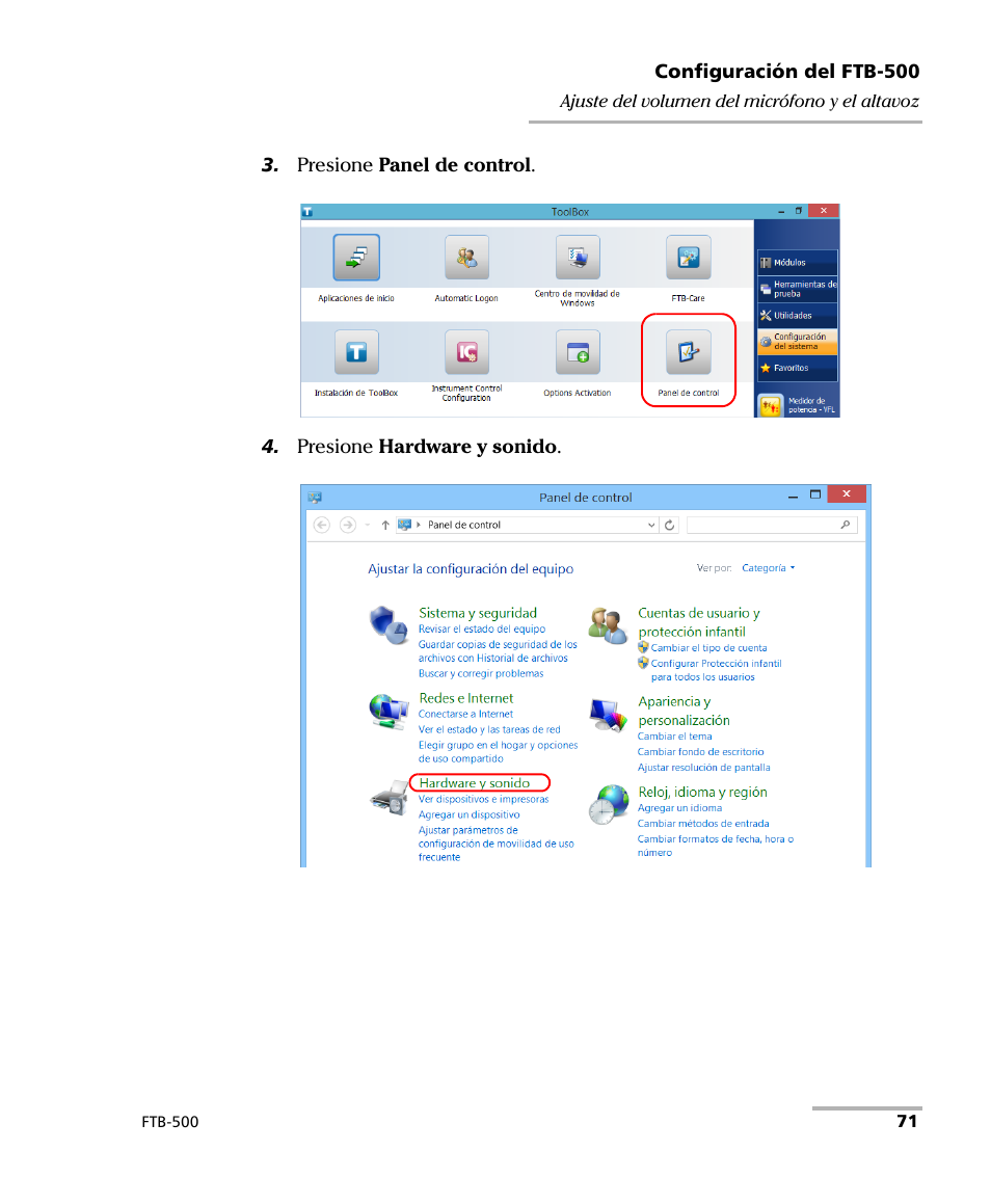 EXFO FTB-500 (Window XP) User Manual | Page 79 / 477