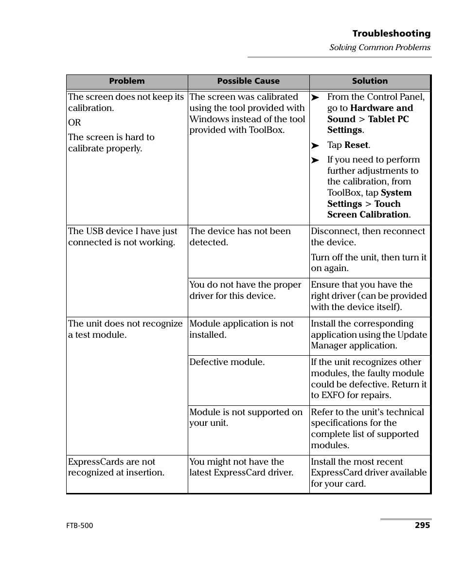 EXFO FTB-500 User Manual | Page 303 / 453