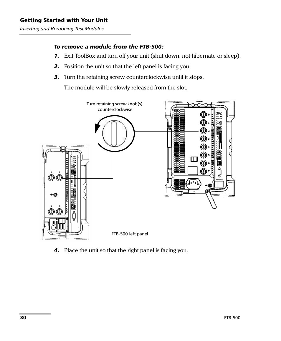 EXFO FTB-500 User Manual | Page 38 / 453
