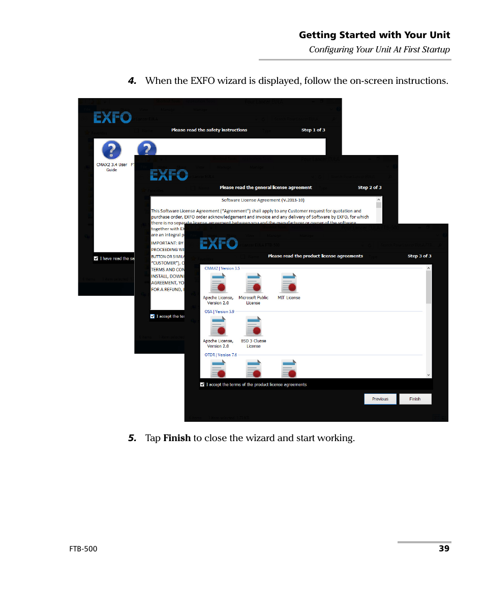 EXFO FTB-500 User Manual | Page 47 / 453
