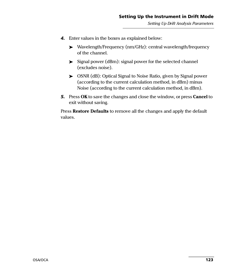 EXFO FTB-5230S Optical Spectrum Analyzer for FTB 200 v2 User Manual | Page 129 / 251