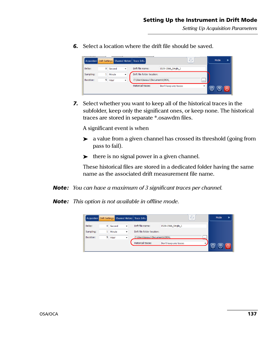 EXFO FTB-5230S Optical Spectrum Analyzer for FTB 200 v2 User Manual | Page 143 / 251