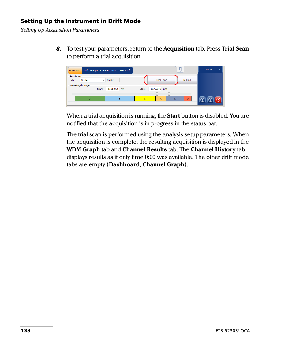 EXFO FTB-5230S Optical Spectrum Analyzer for FTB 200 v2 User Manual | Page 144 / 251